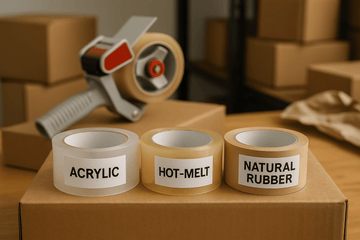 Acrylic vs Hot-Melt vs Natural Rubber
