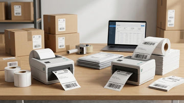 Roll vs Fanfold Shipping Labels