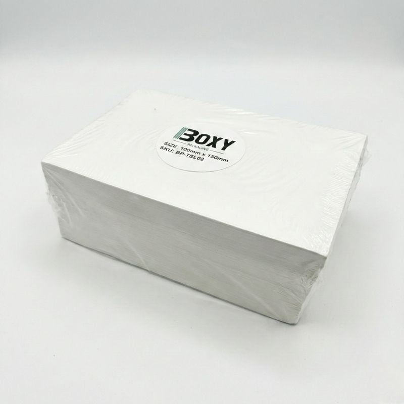 4x6 Shipping Labels 100x150mm A6 – Fanfold Direct Thermal Label