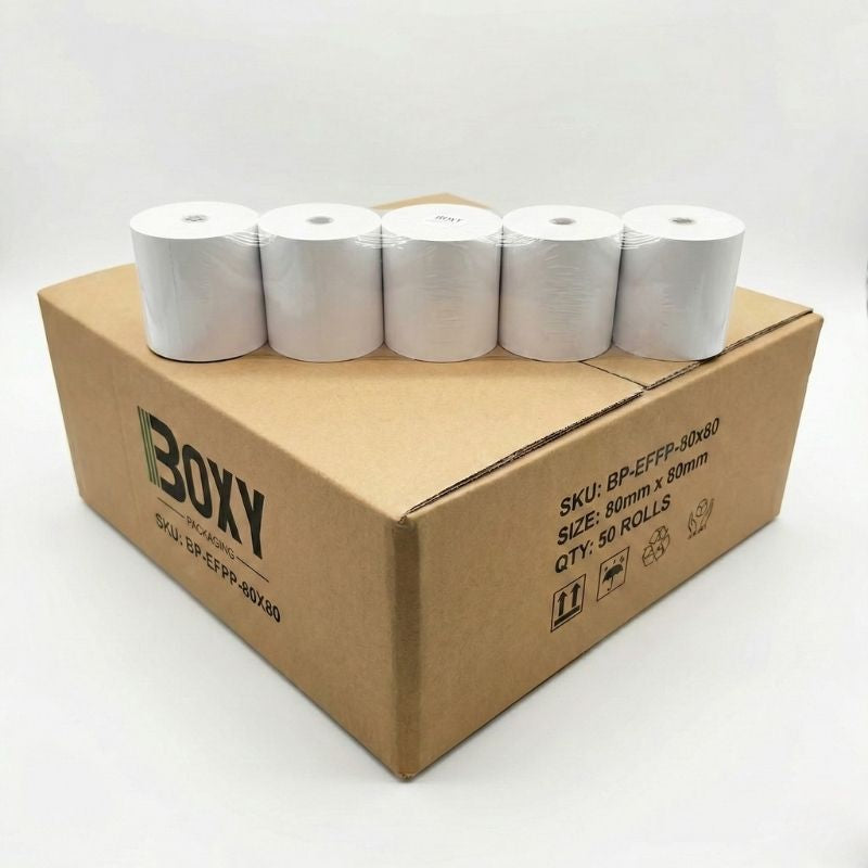 POS Receipt Paper Rolls 80mm x 80m