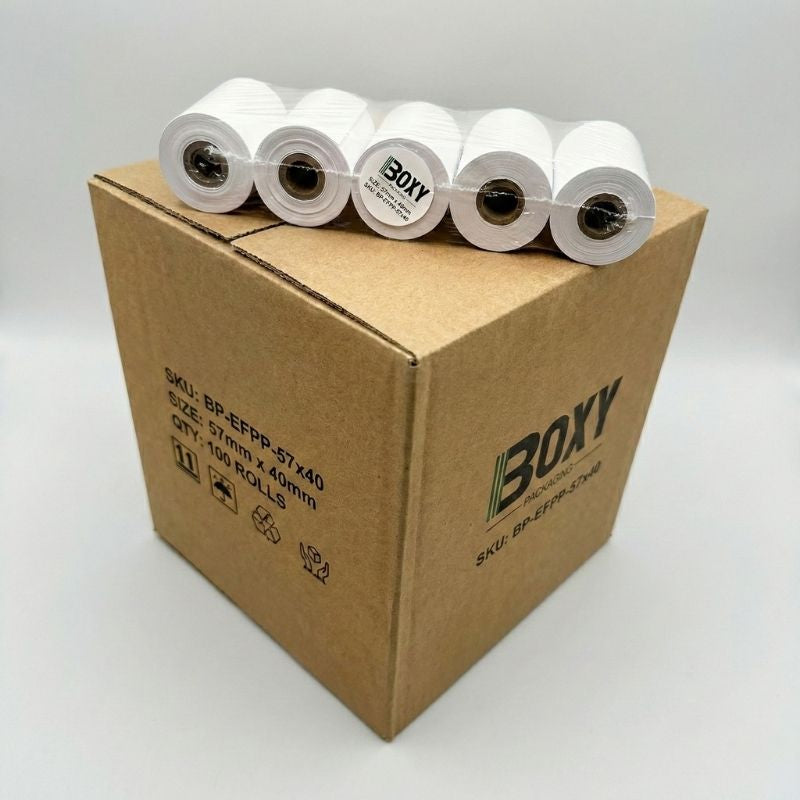 Eftpos Paper Rolls 57mm x 40mm 100 Rolls