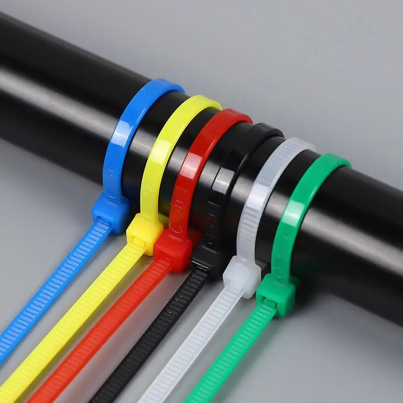 coloured cable ties