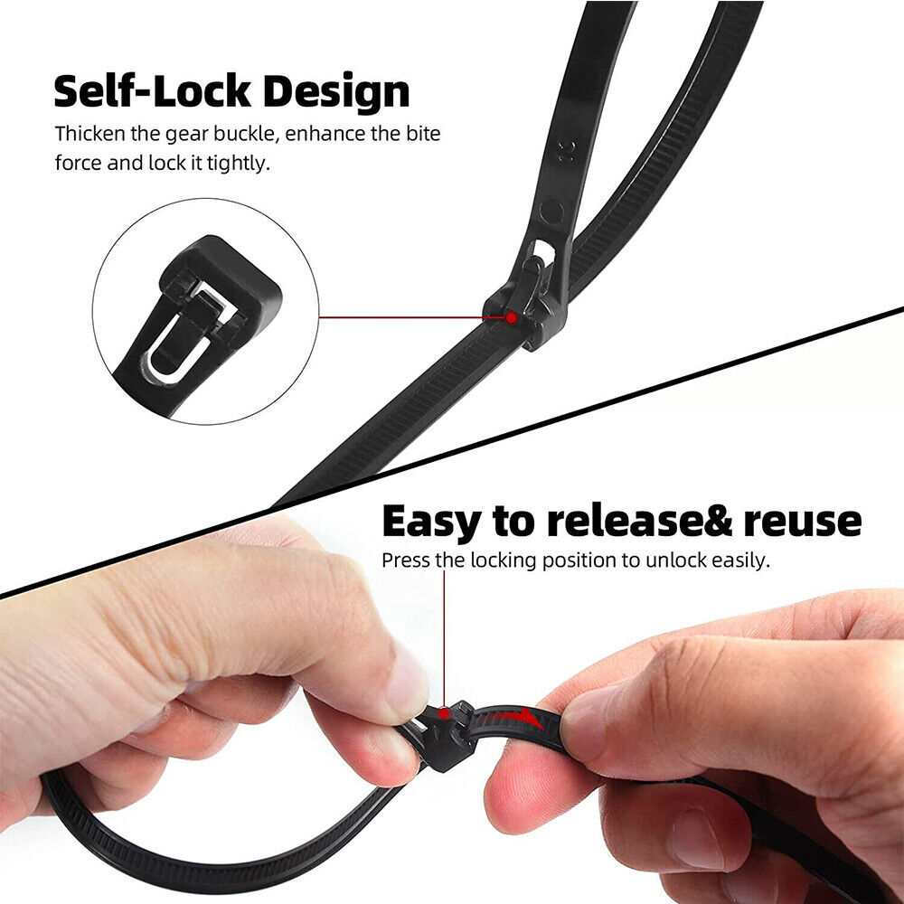 releasable cable tie