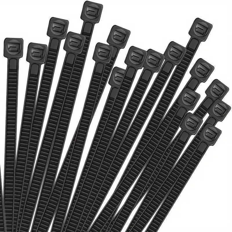 Nylon Cable Ties 3x200mm Black